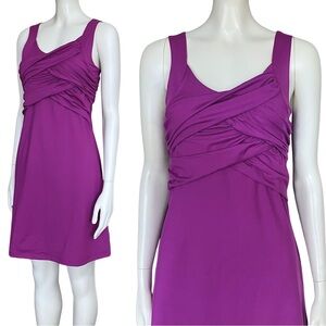 Athleta Purple Workout Tennis Bra Top Ruched Dress. XS. Athletic Athleisure Gorp